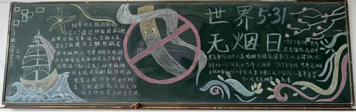 建筑工程系举办"世界无烟日"系列活动